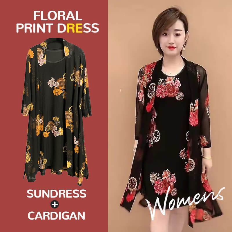 ⏳Womens Floral Print Dress - karumail