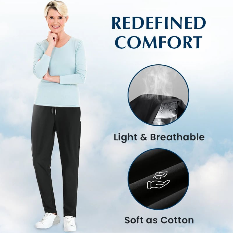 StretchActive - Unisex Ultra Stretch Breathable Casual Pants - karumail